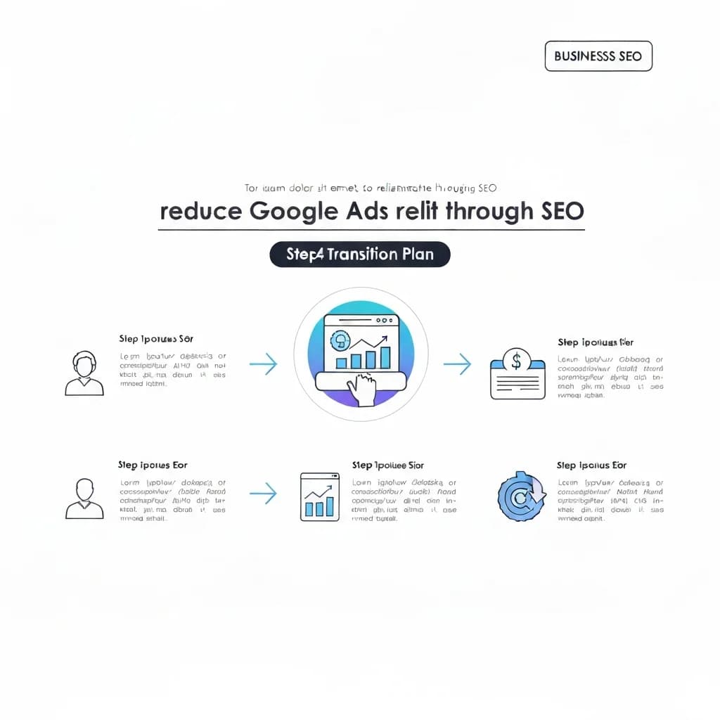 Plan de transition en 4 étapes pour réduire sa dépendance à Google Ads grâce au SEO