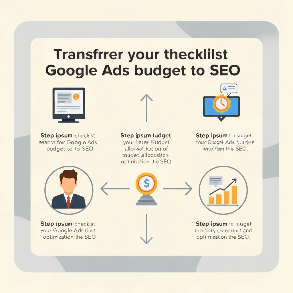 Checklist en 4 étapes pour transférer son budget Google Ads vers le SEO