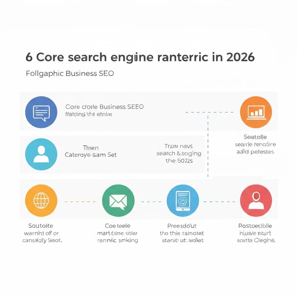 Les 6 familles de critères de classement Google en 2026