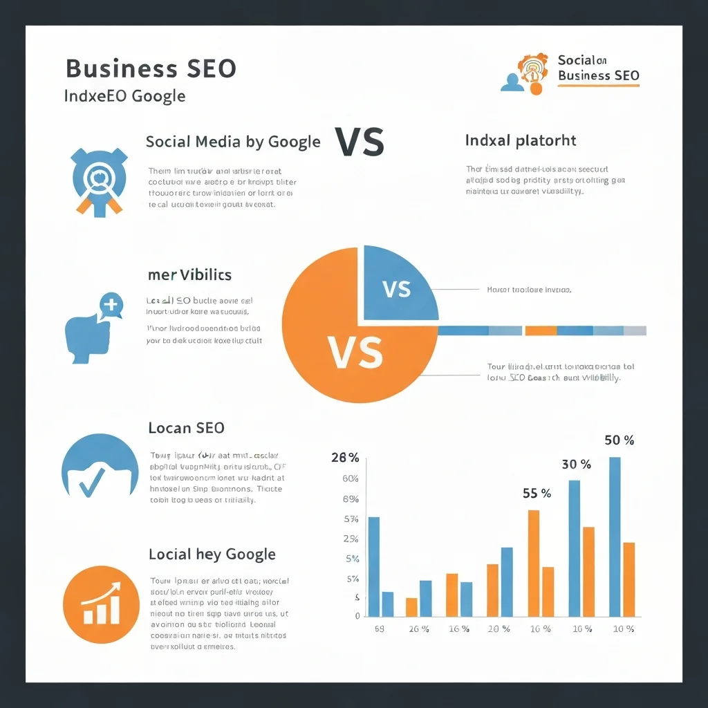 Comparatif des réseaux sociaux indexés par Google et leur impact sur la visibilité locale