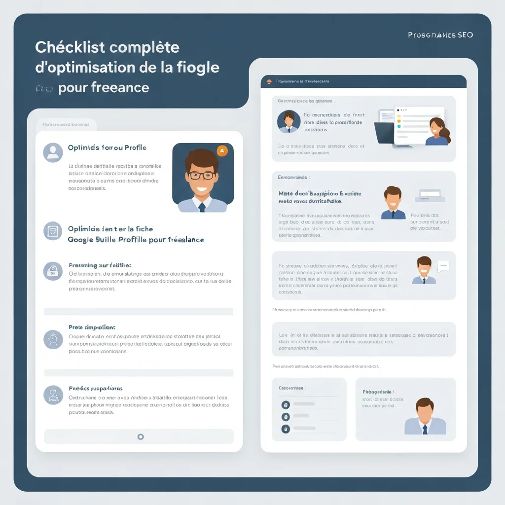 Checklist complète d'optimisation de la fiche google business profile pour freelance