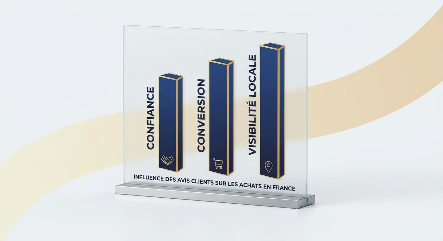 Infographie sur l'impact des avis clients sur les réseaux sociaux en France en 2026