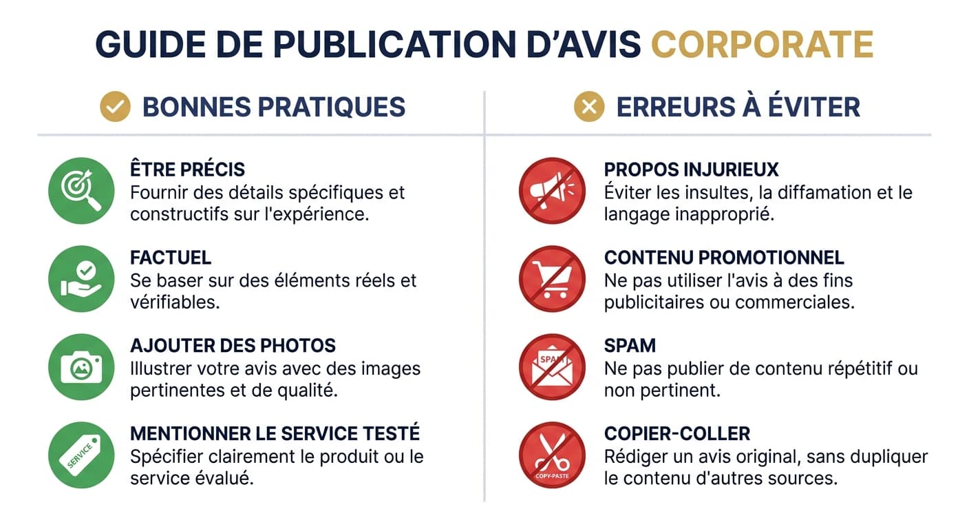 Bonnes pratiques et erreurs à éviter pour rédiger un avis Google Maps durable