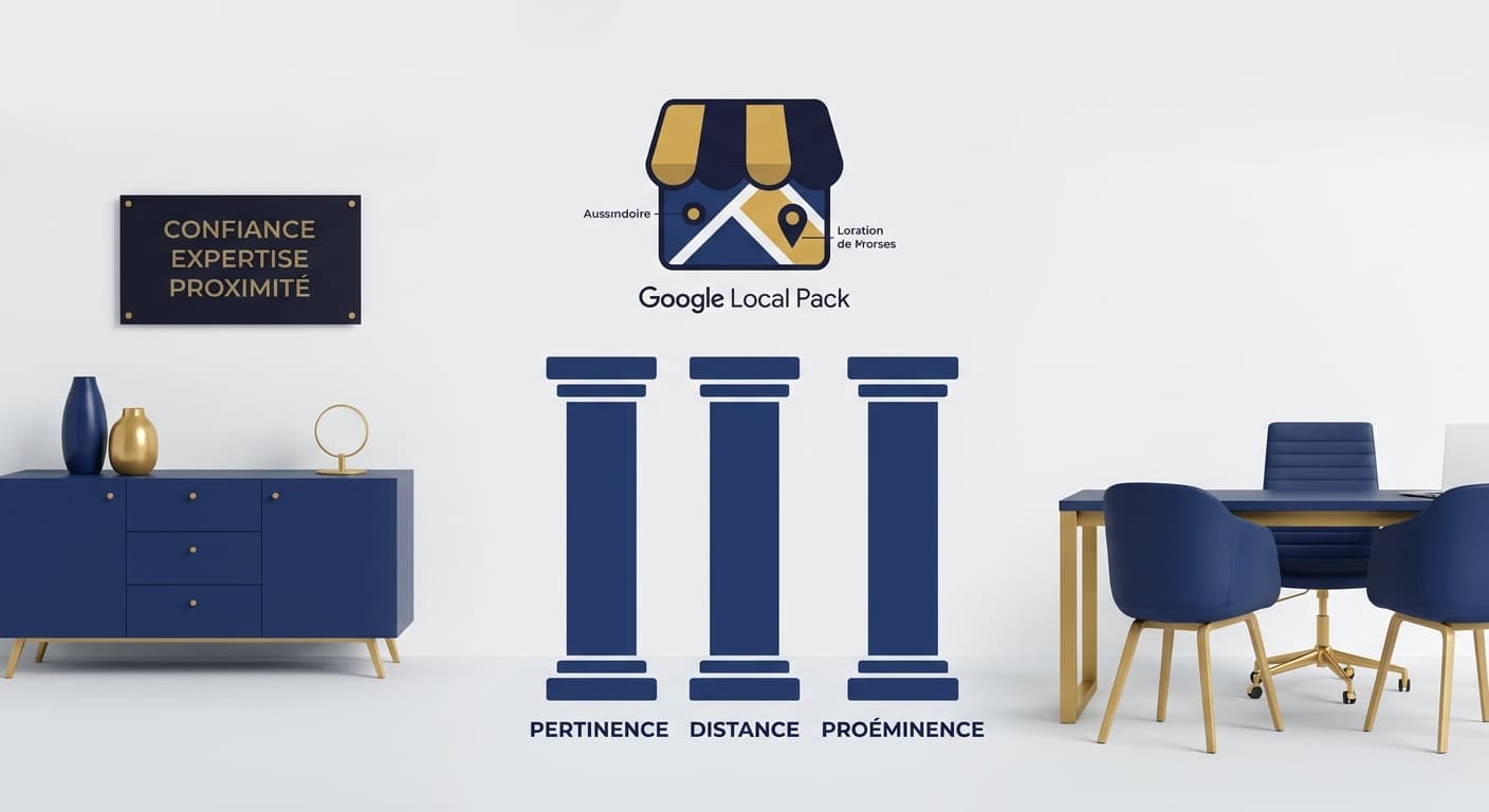 Les trois piliers du classement local Google : pertinence, distance, proéminence