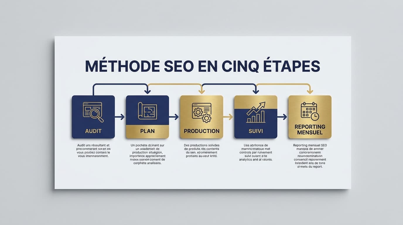 Méthode SEO en cinq étapes pour transformer un avant/après en croissance durable